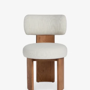Brisbane Dining Chair Color Ivory Performance Linen